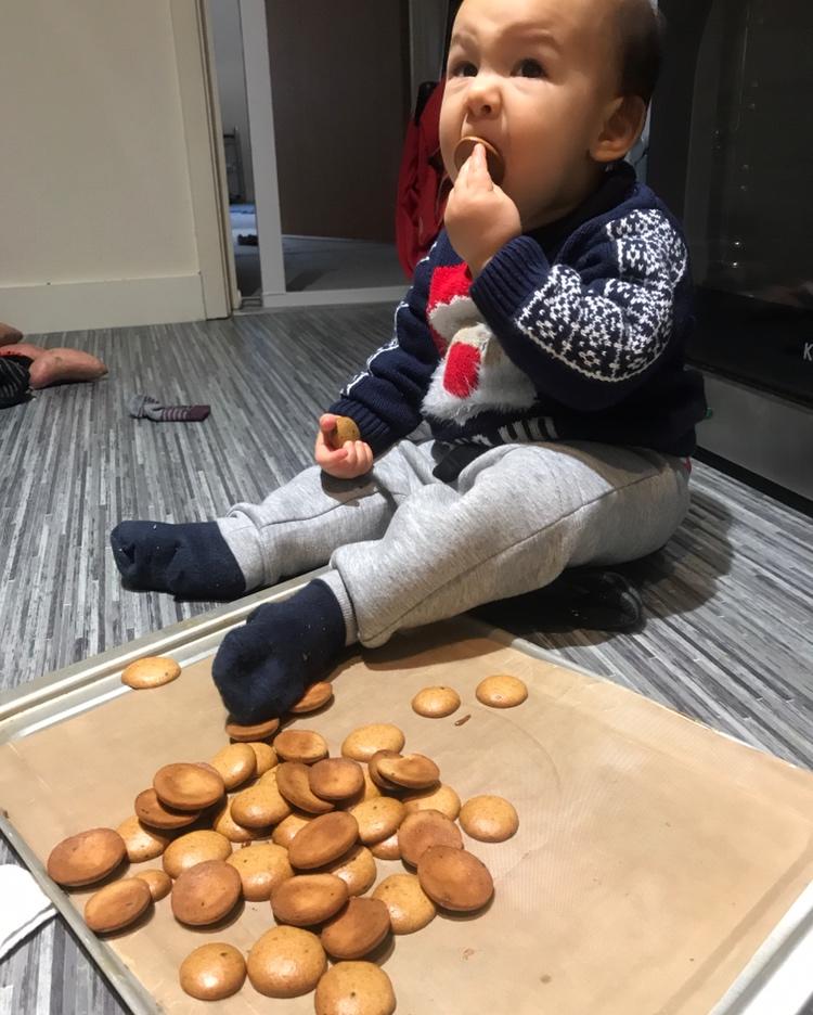 芝麻鸡蛋甜薄脆饼干 好吃到爆的宝宝辅食 材料简单蛋香浓郁宝宝爱