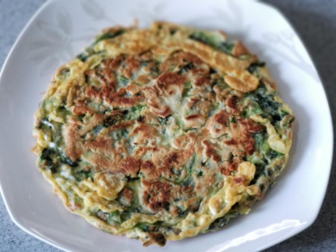 低脂菠菜蛋饼