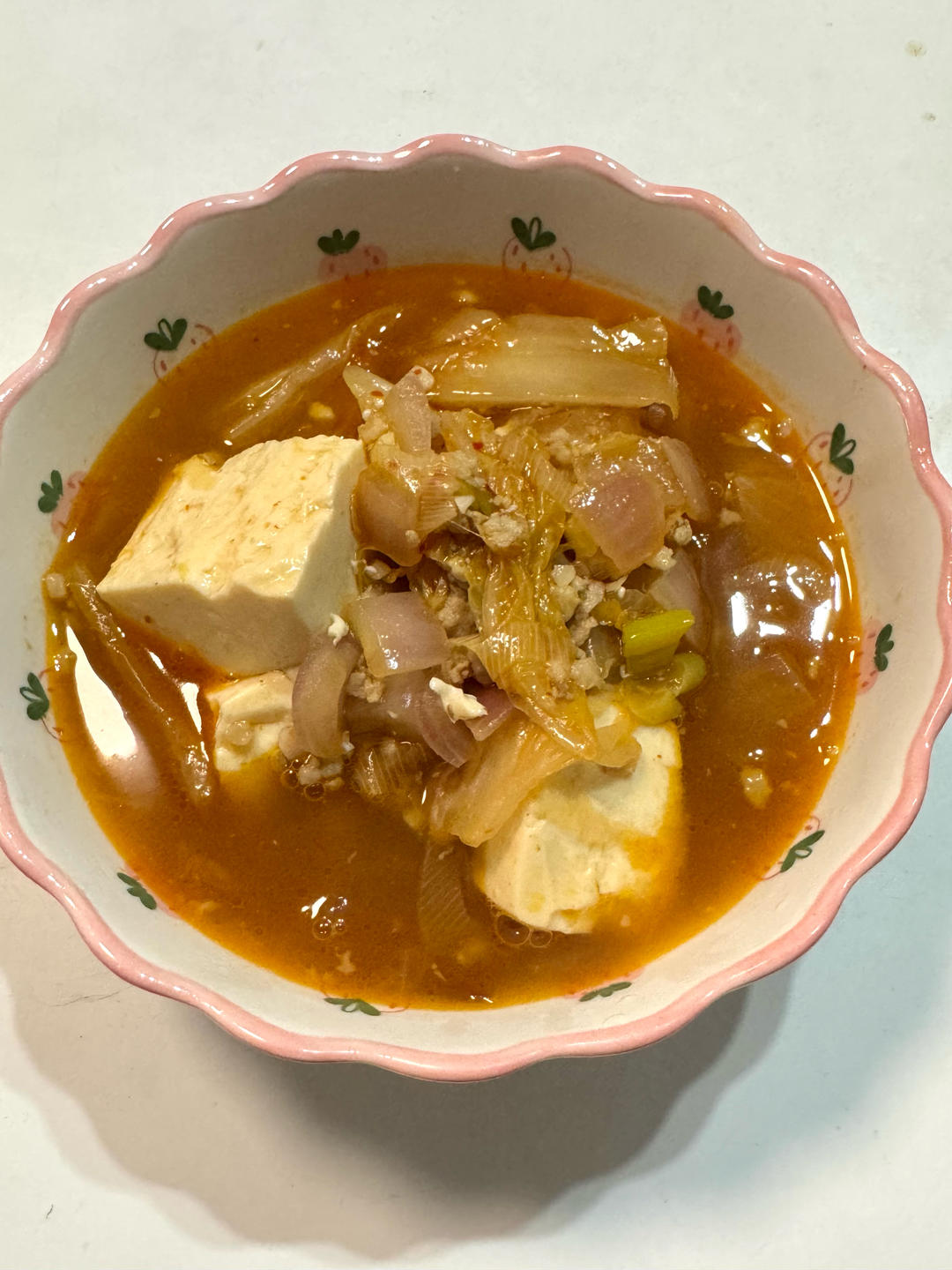 韩国大妈亲授— 韩式泡菜豆腐汤