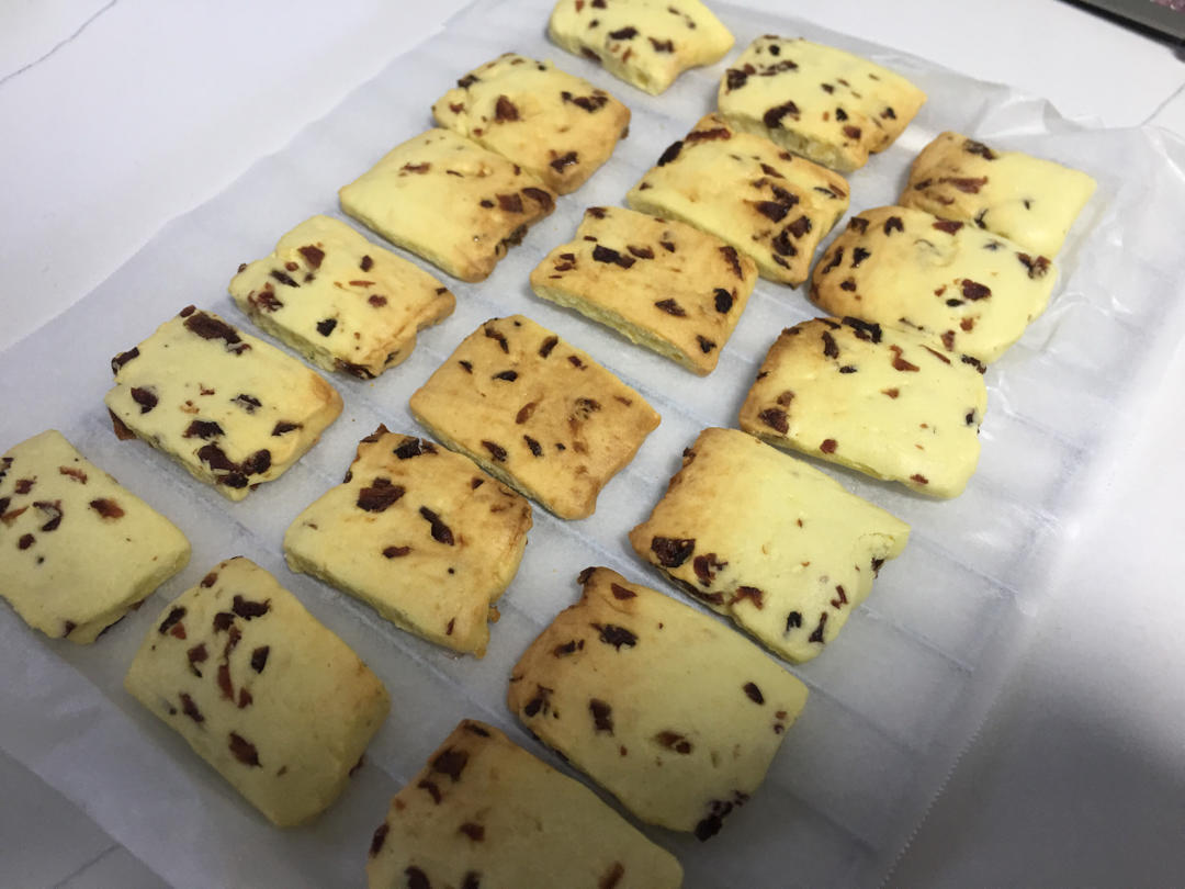 蔓越莓饼干 新手也不怕