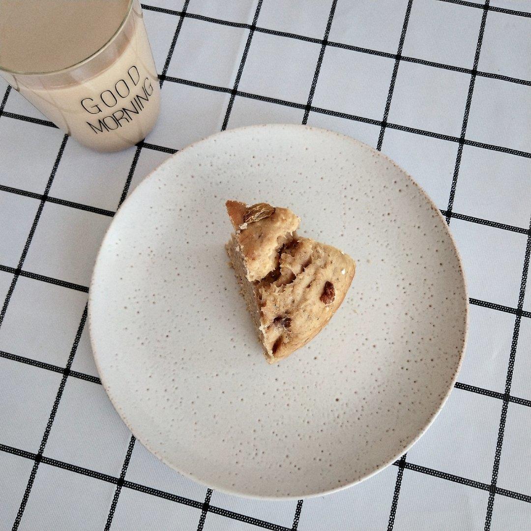 低卡无糖香蕉全麦面包