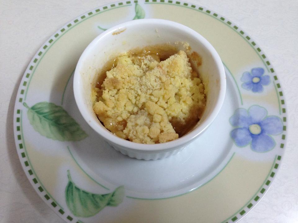 蘋果金寶（Apple Crumble）的做法