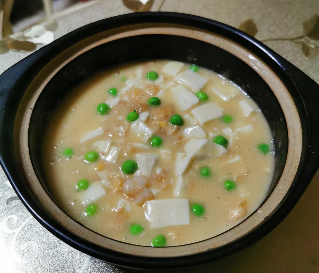 蟹黄豆腐（咸蛋黄版）
