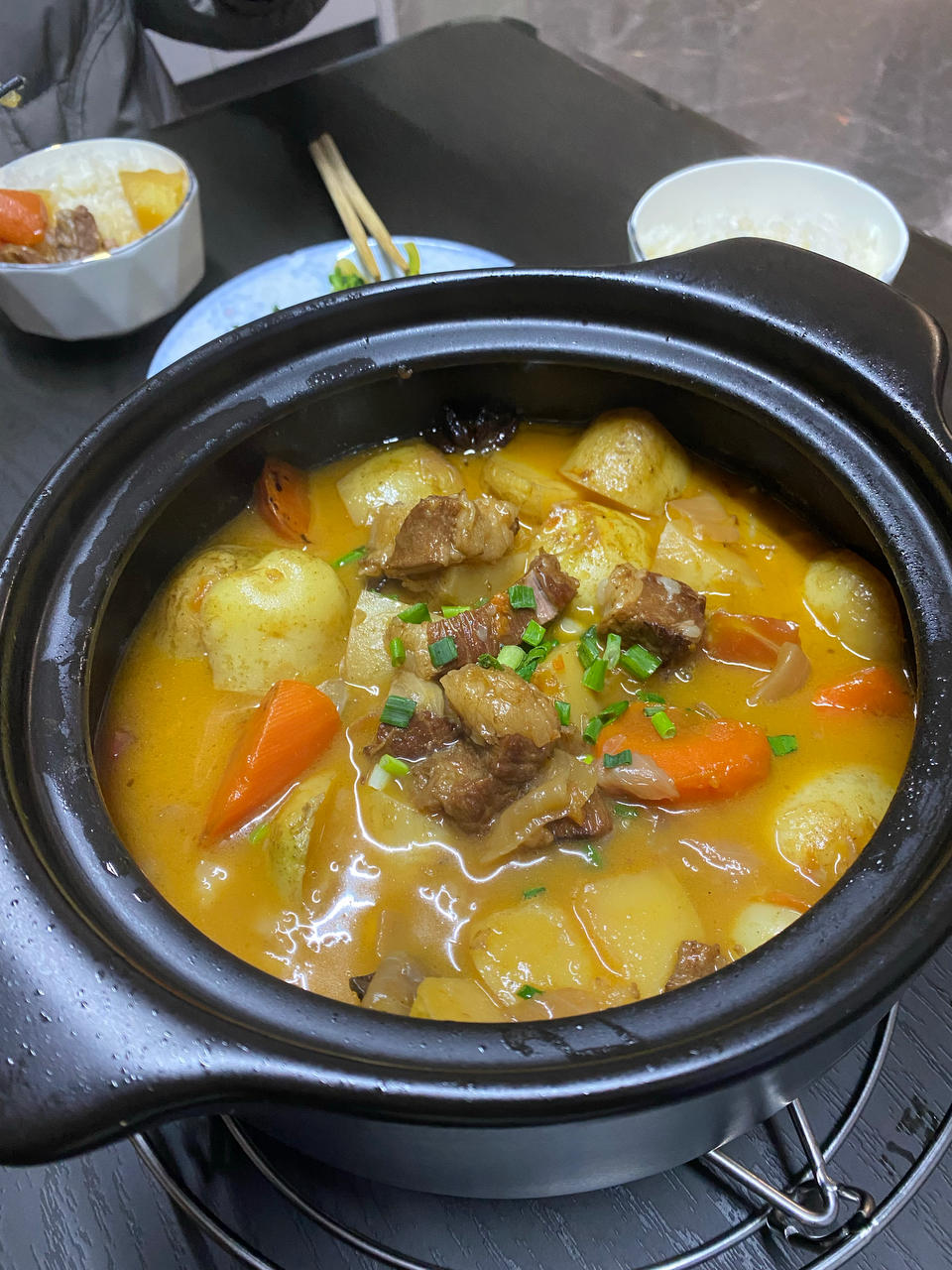 番茄土豆炖牛腩