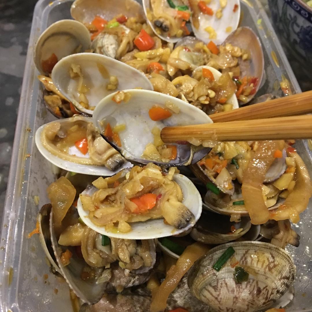 爆炒花甲