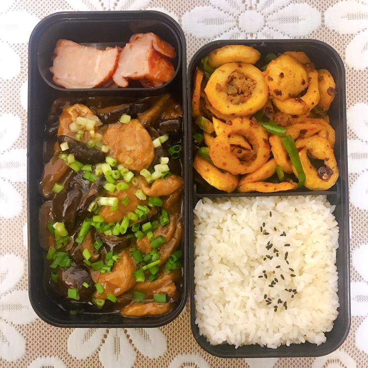 香菇烧面筋