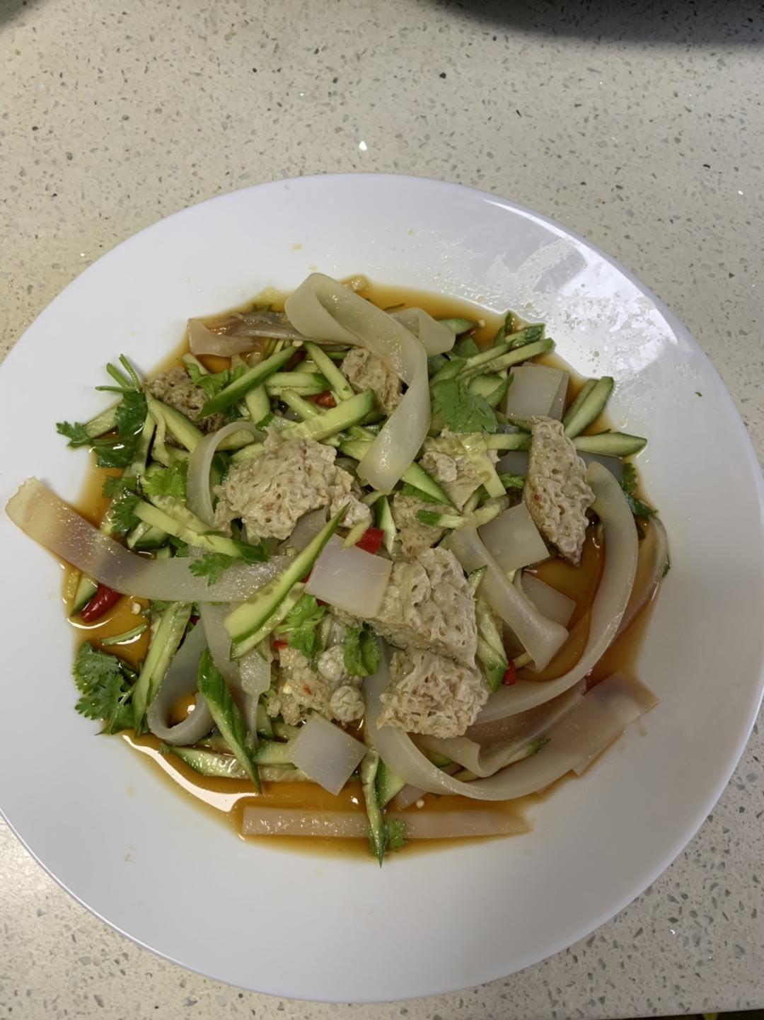 自制面筋/凉皮的做法