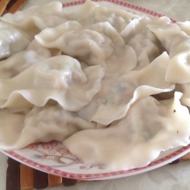 香菇肉馅饺子