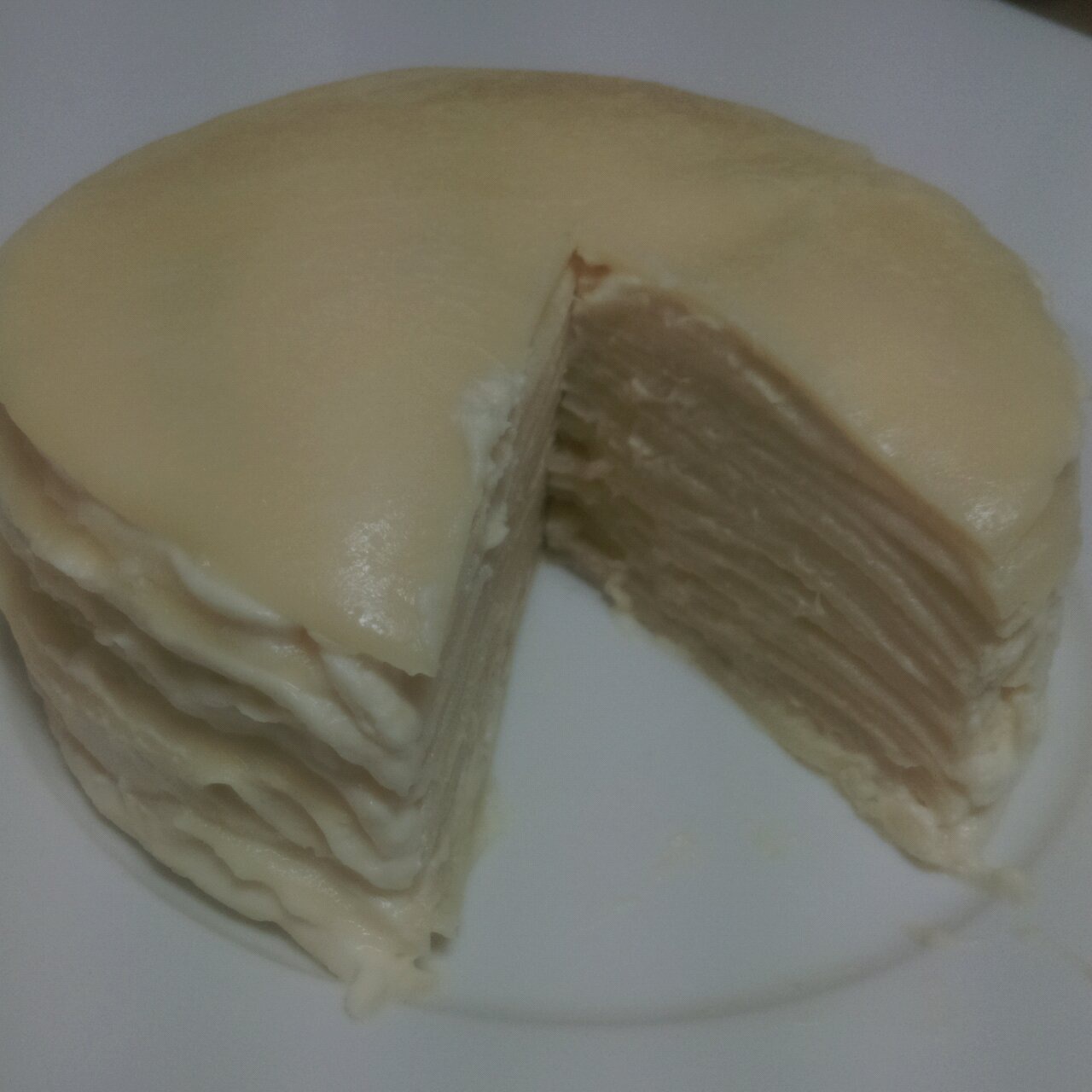 榴莲千层蛋糕#皮黑森林#
