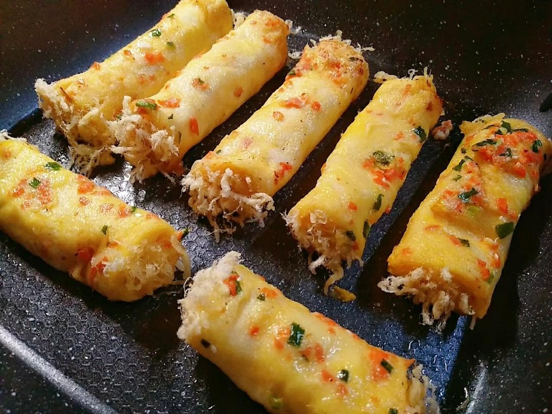 宿舍美食：肉松芝士面包卷