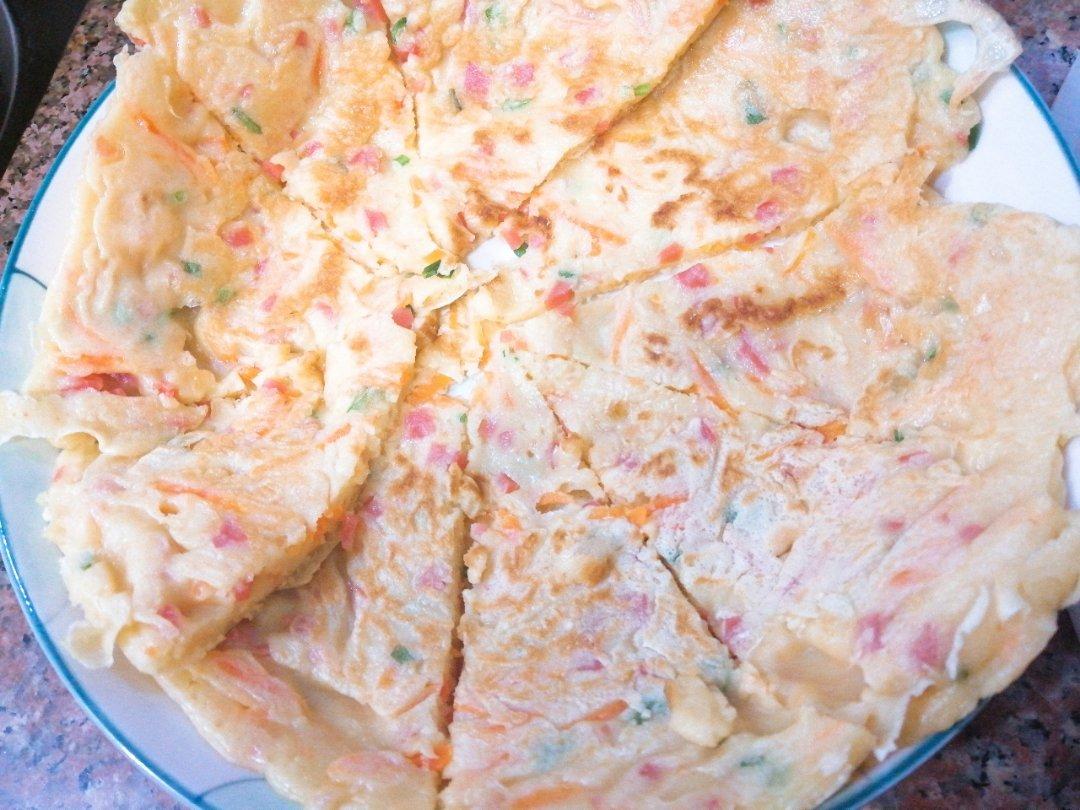 胡萝卜鸡蛋饼