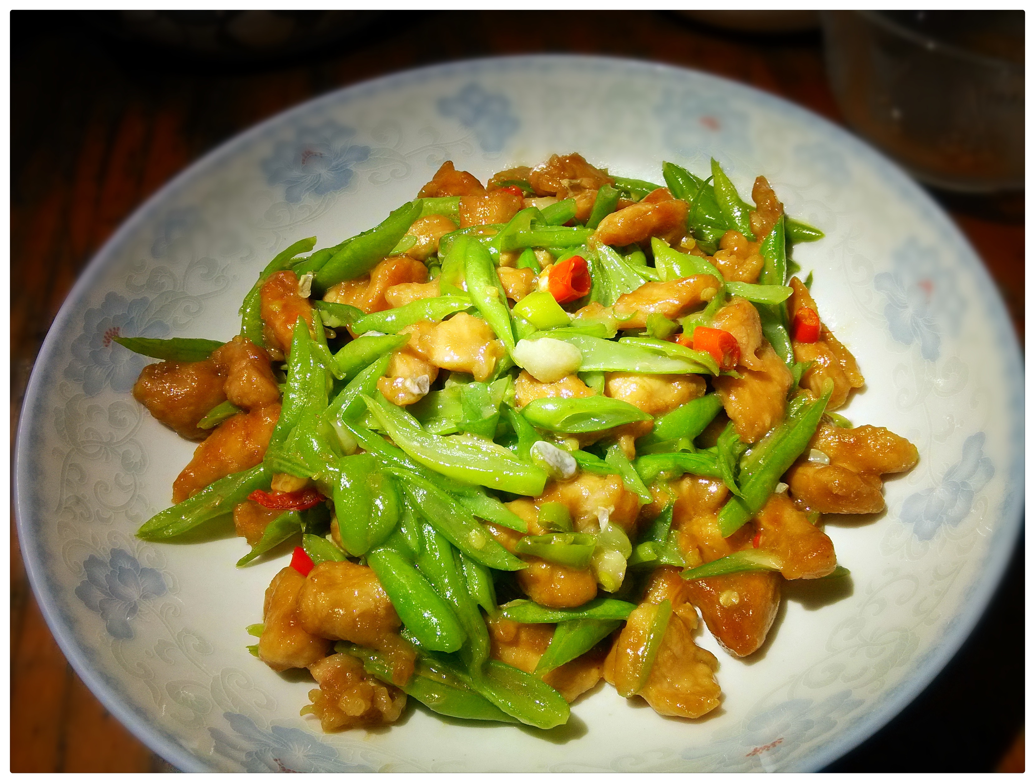 小炒四季豆