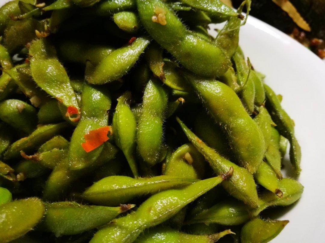 凉拌毛豆