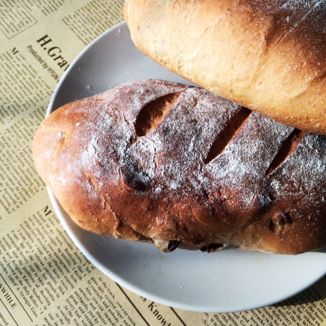 全麦核桃包～软欧包