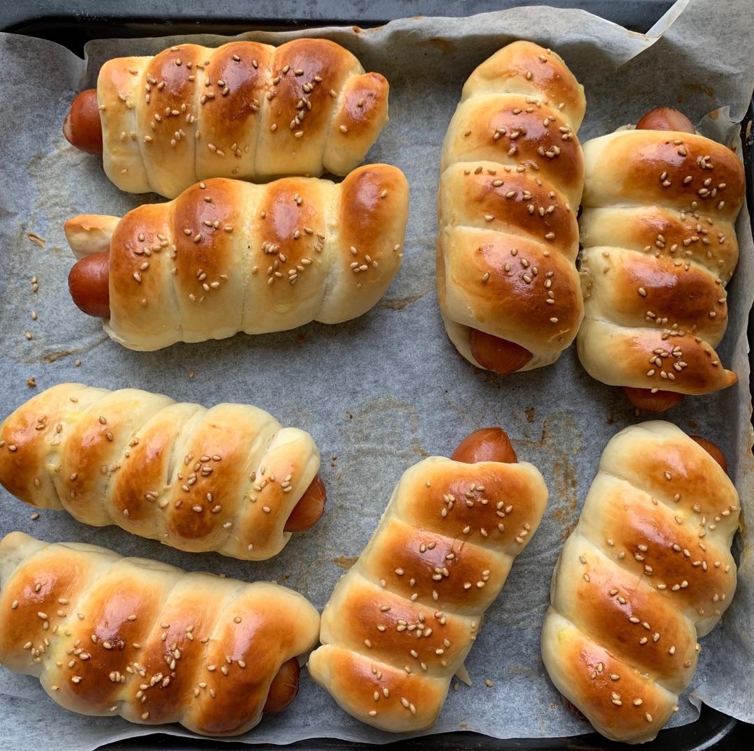 小美版香肠热狗面包🍞