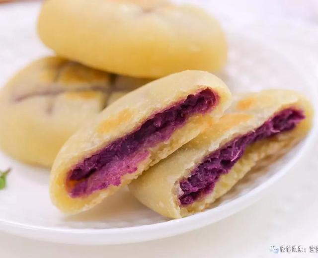 山药紫薯软饼 宝宝辅食食谱的做法
