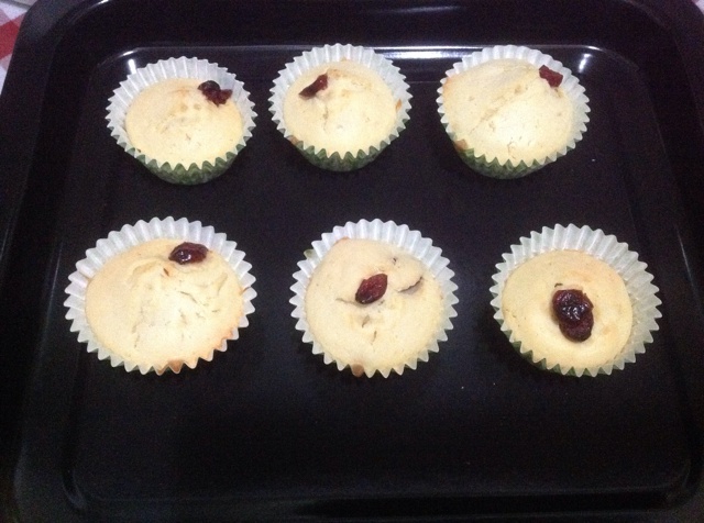 少女心的香蕉蔓越莓玛芬