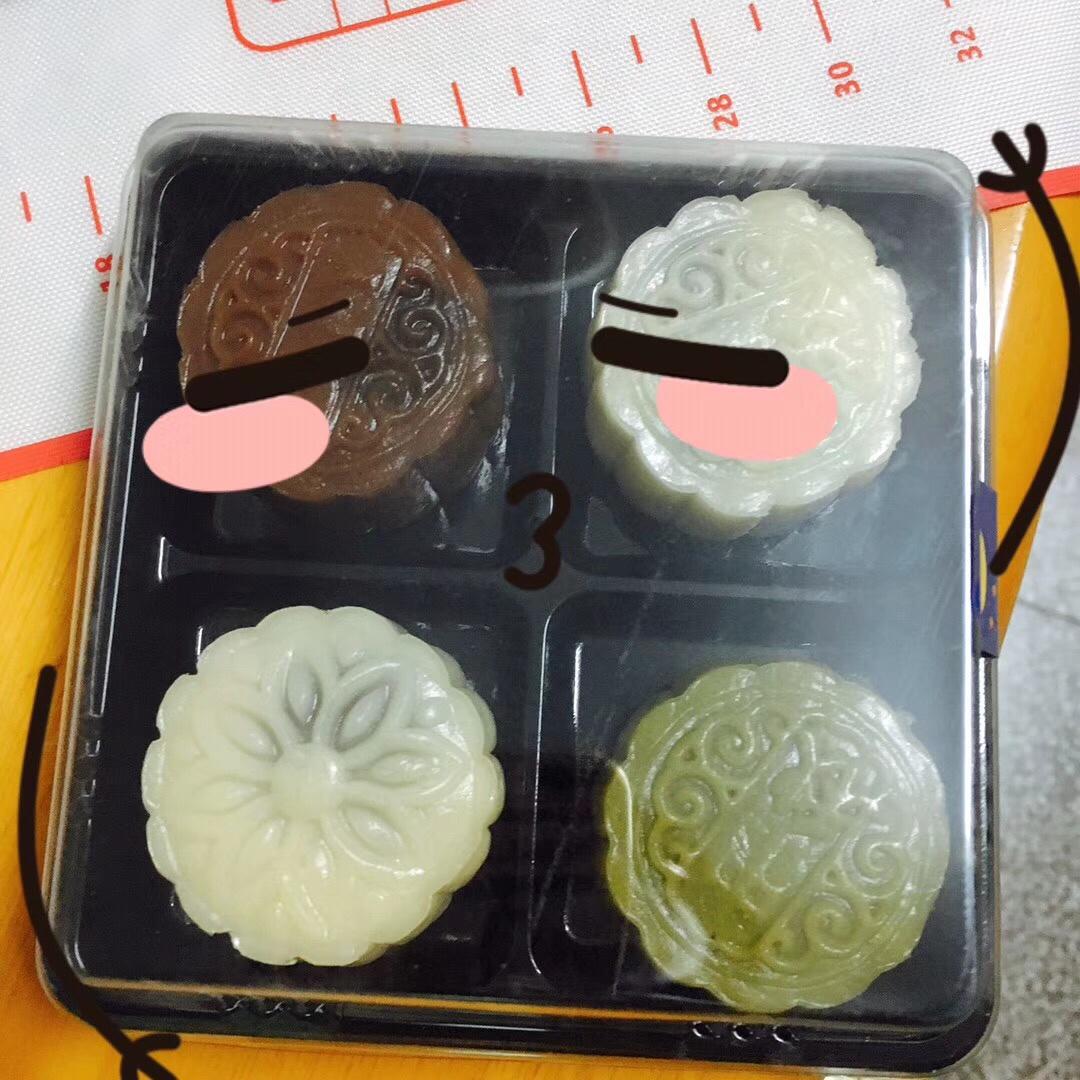 不干不硬的冰皮月饼