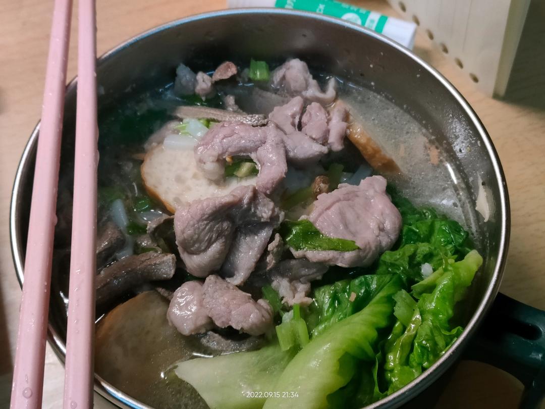 家常版的潮汕汤粉