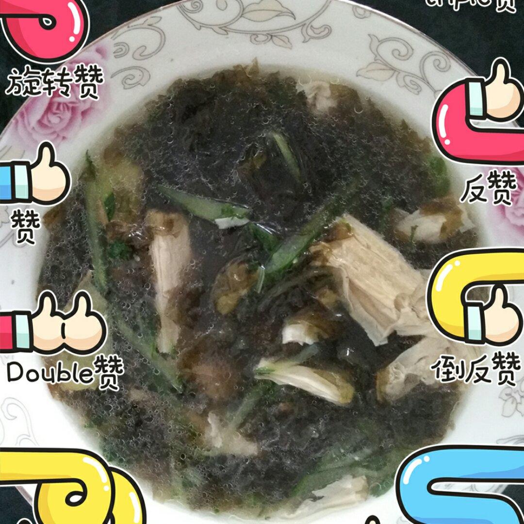 紫菜腐竹汤