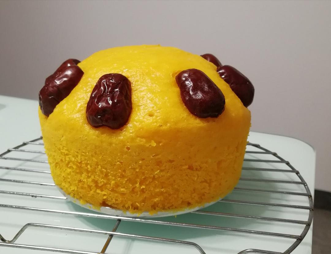 南瓜发糕 Steamed Pumpkin Cake