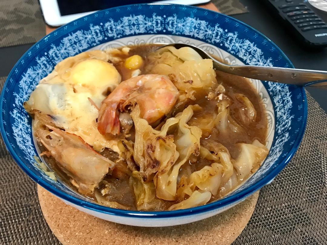 日式烤卷心菜汤