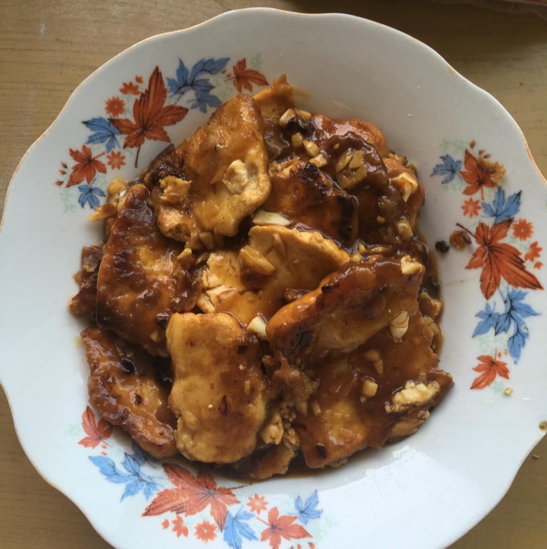 无敌好吃的香煎豆腐