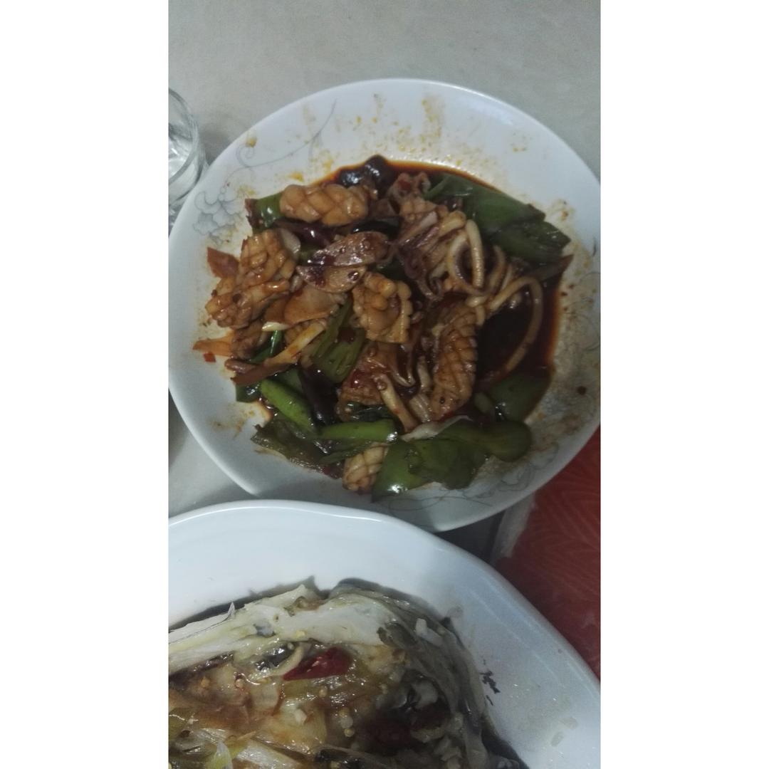 香辣鱿鱼卷