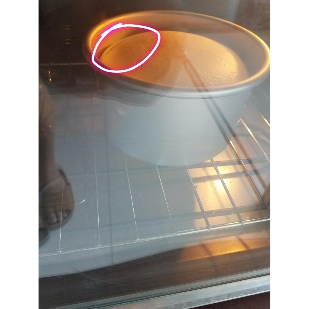 6寸原味戚风蛋糕