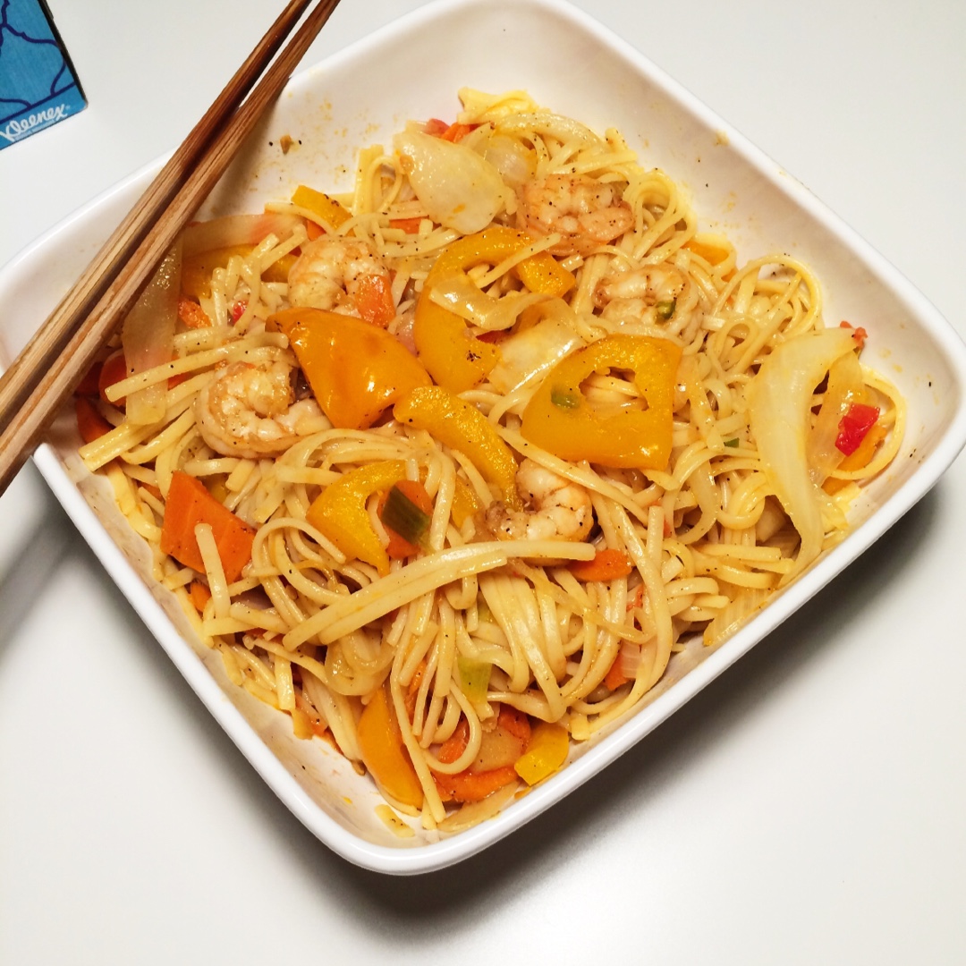 黑椒牛柳炒意面