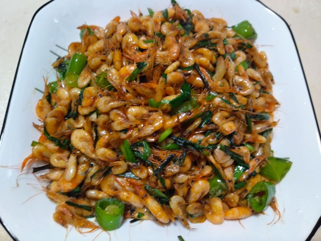 韭菜炒虾米