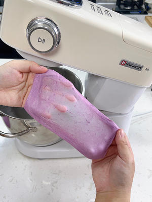 双色紫薯芋泥吐司的做法 步骤6