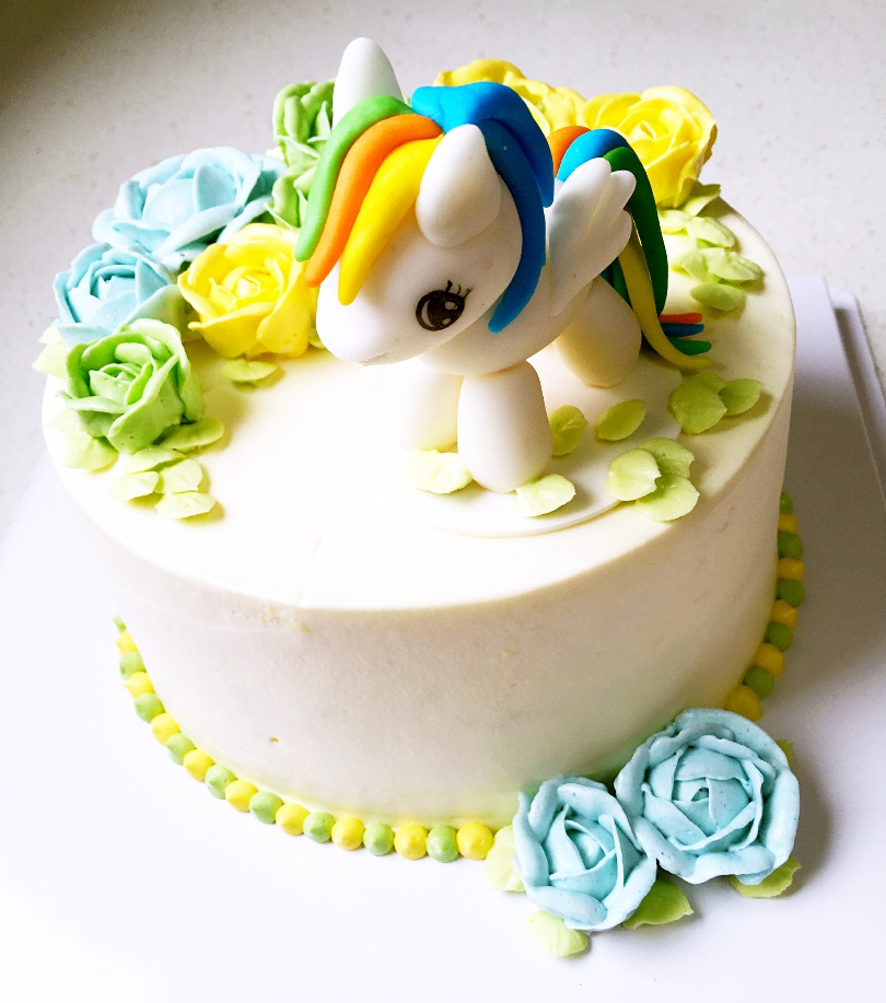 淡奶油裱花蛋糕