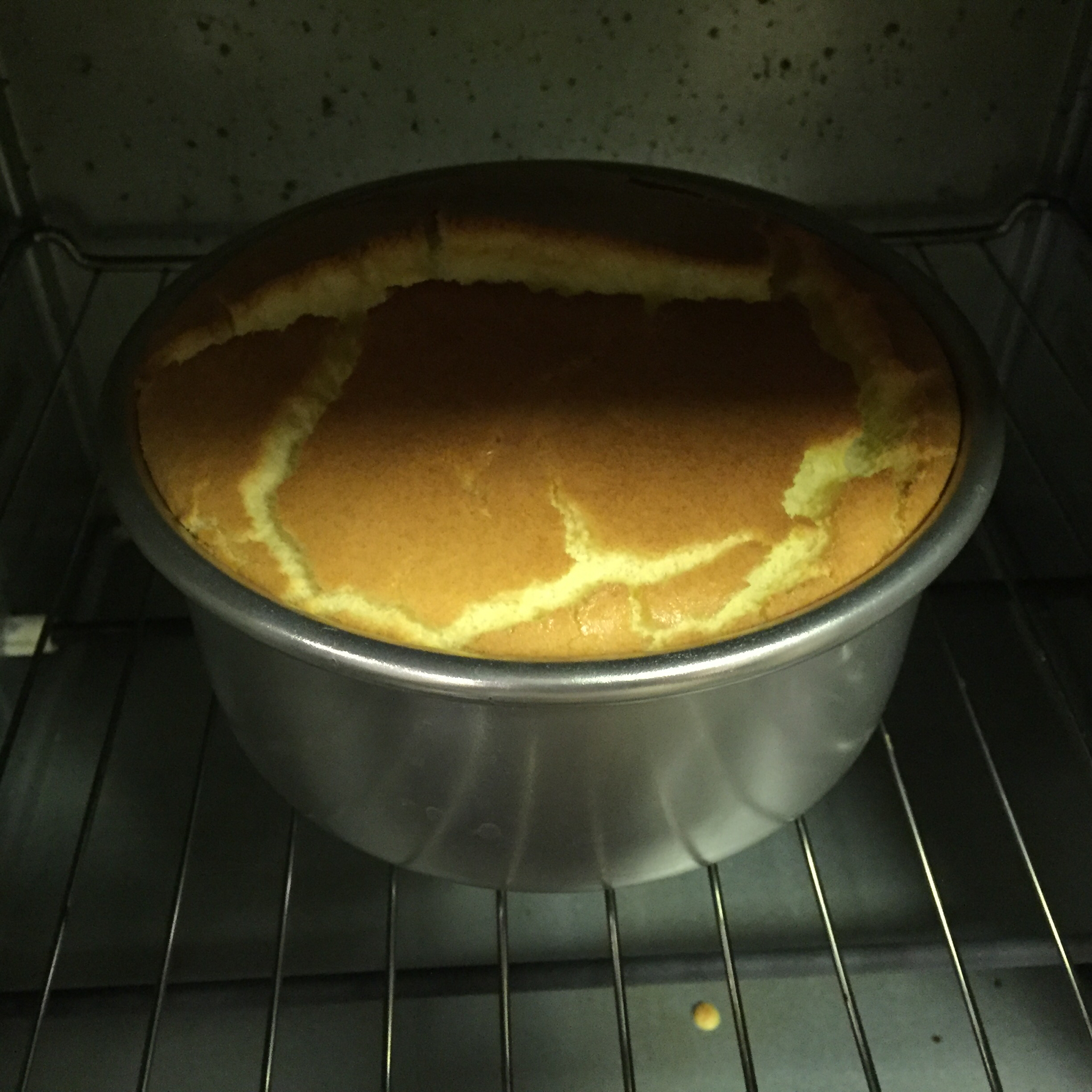 6寸原味戚风蛋糕