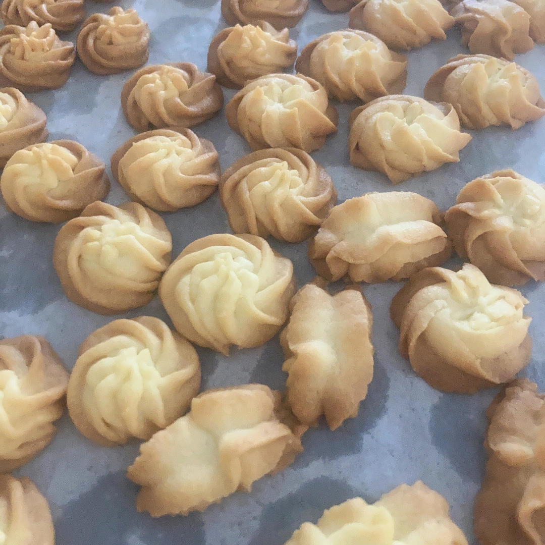 巨好吃0⃣️食材‼️酥到掉渣的淡奶油曲奇