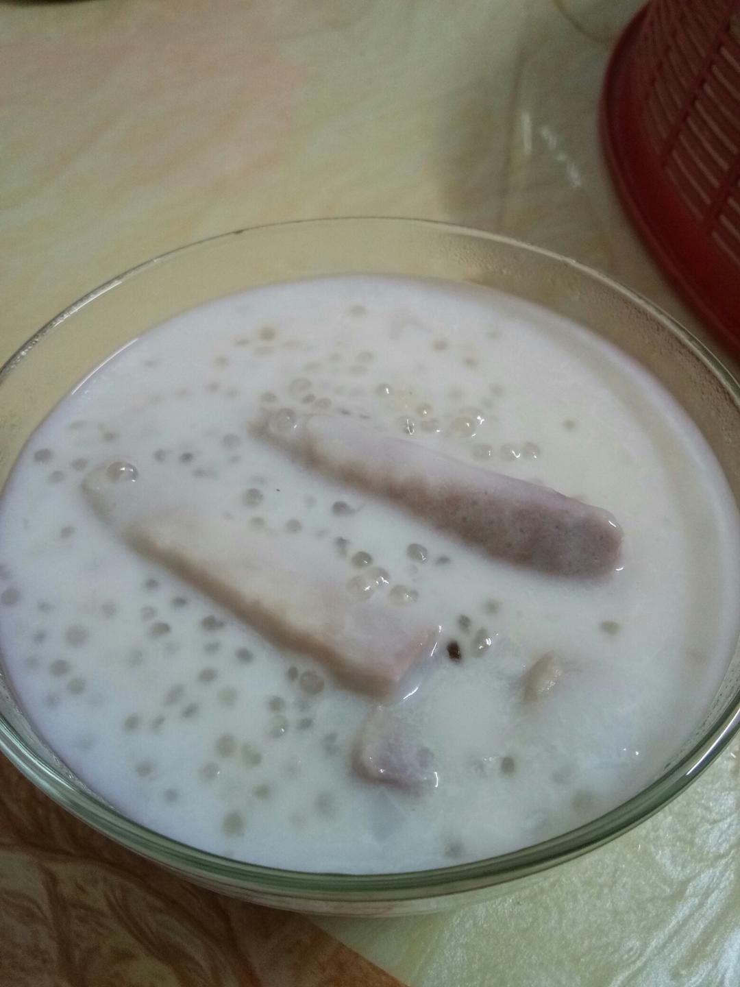 芋头椰汁西米露