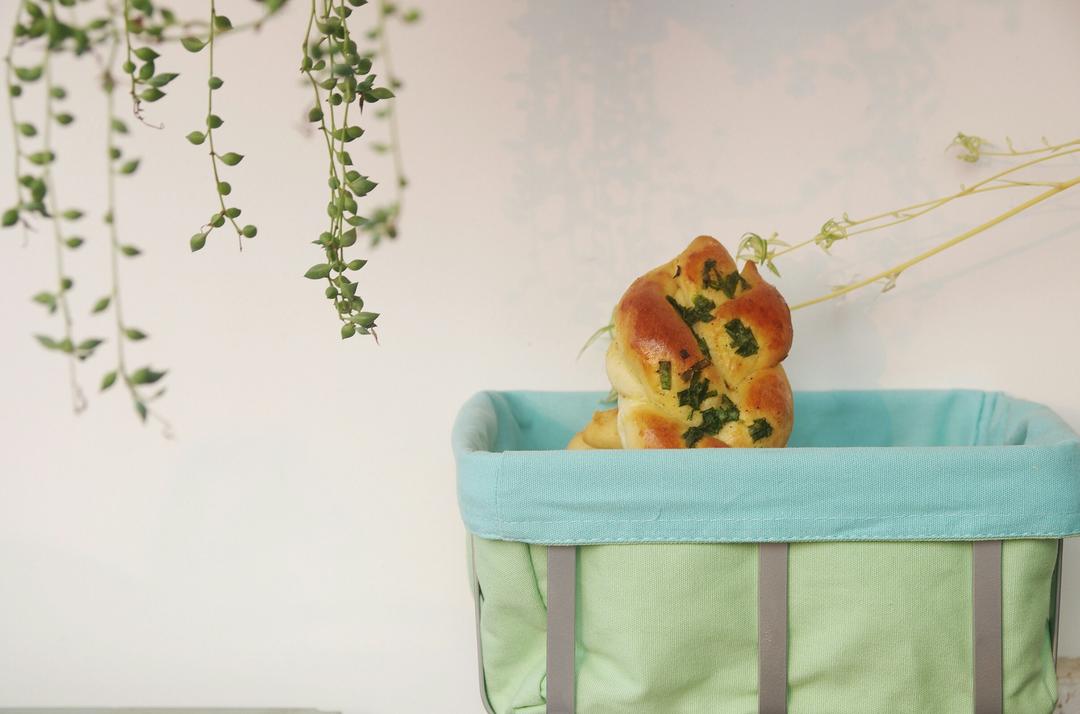 我家最受欢迎的面包-香葱芝士辫子面包