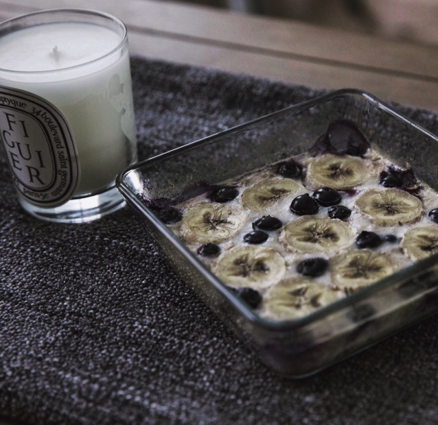 Baked Oatmeal Breakfast 早餐烤燕麦