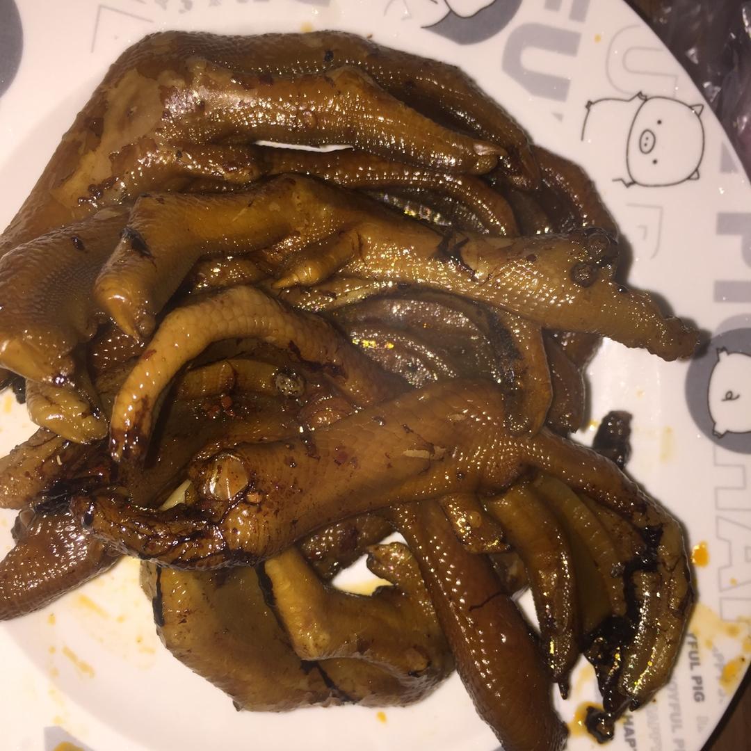 周黑鸭味～～～鸭翅 鸭爪