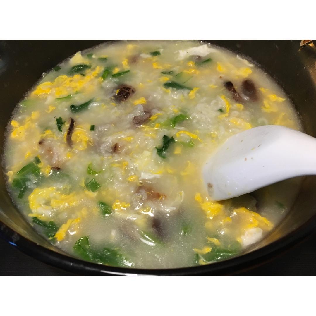 牛肉蛋花粥