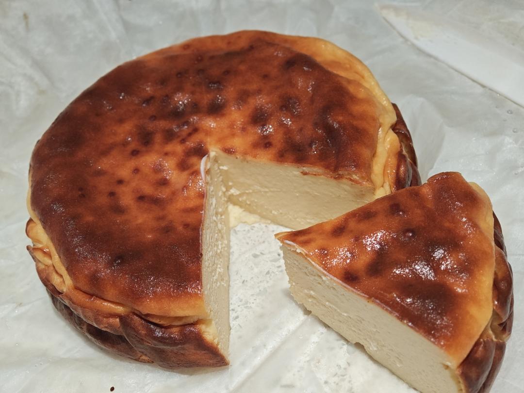 巴斯克芝士蛋糕『最简单的蛋糕』零失败🔥芝士控