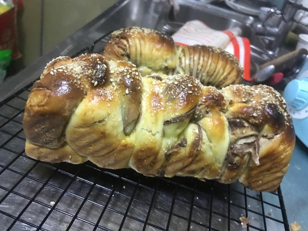 花式豆沙面包