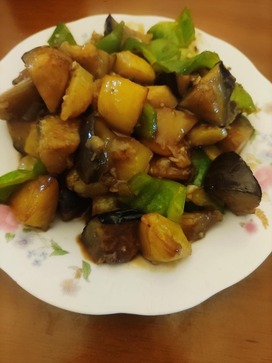 极简少油地三鲜