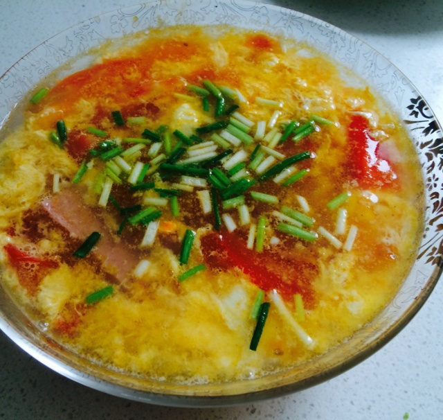 番茄蛋花汤