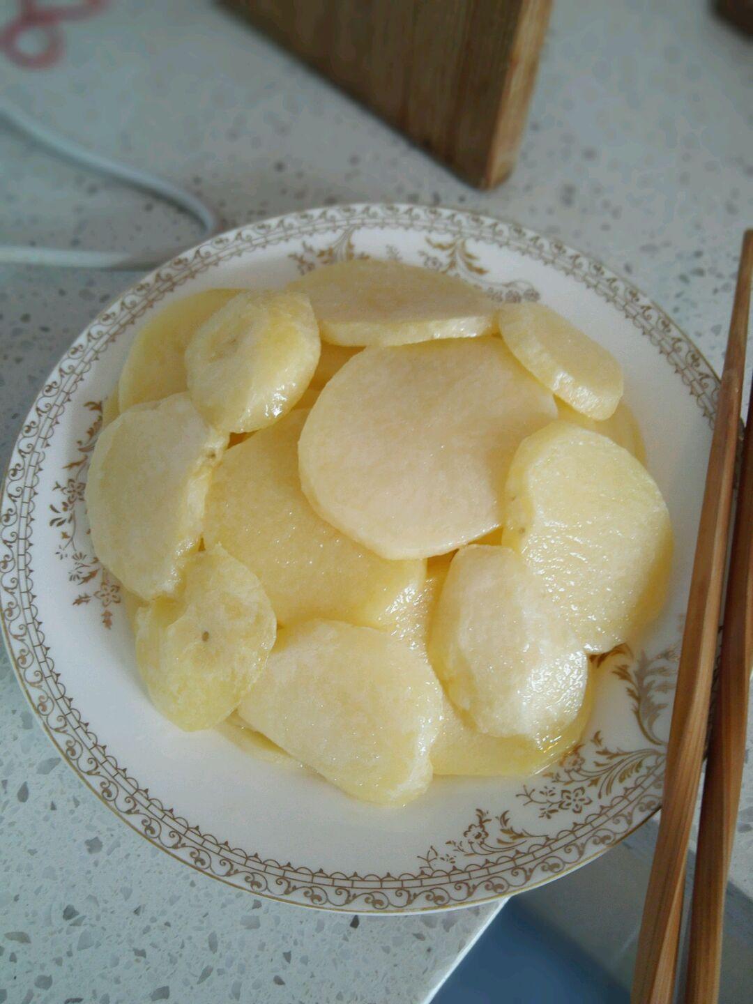 豆瓣焦香土豆片的做法 步骤5