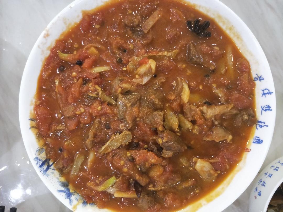 西红柿牛腩