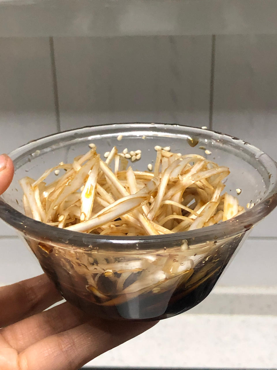 凉拌大葱丝｜烤五花肉绝配