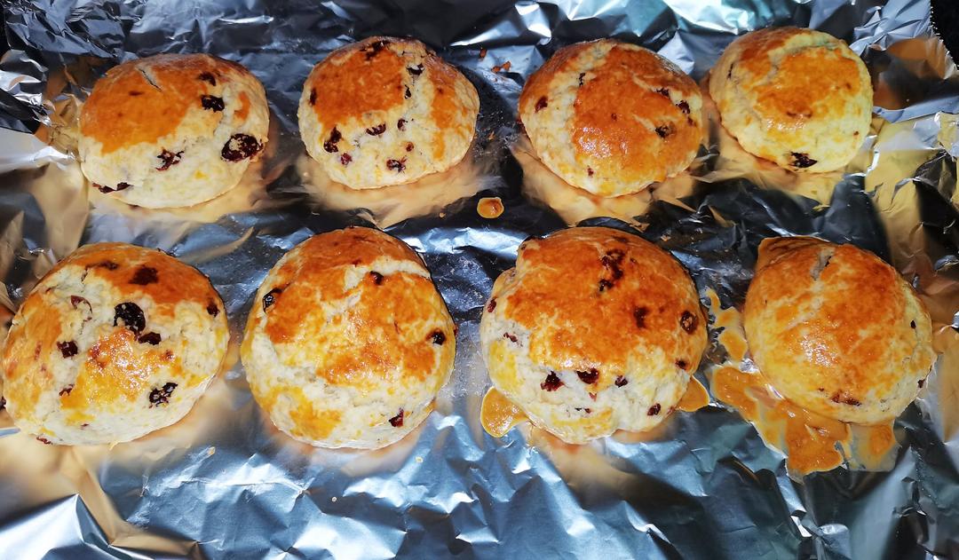 英式司康-蔓越莓司康饼