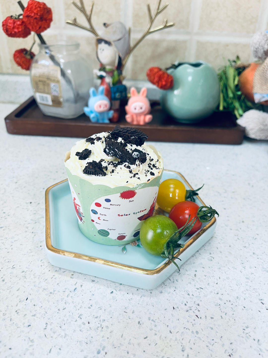 纸杯蛋糕 8寸戚风蛋糕的量