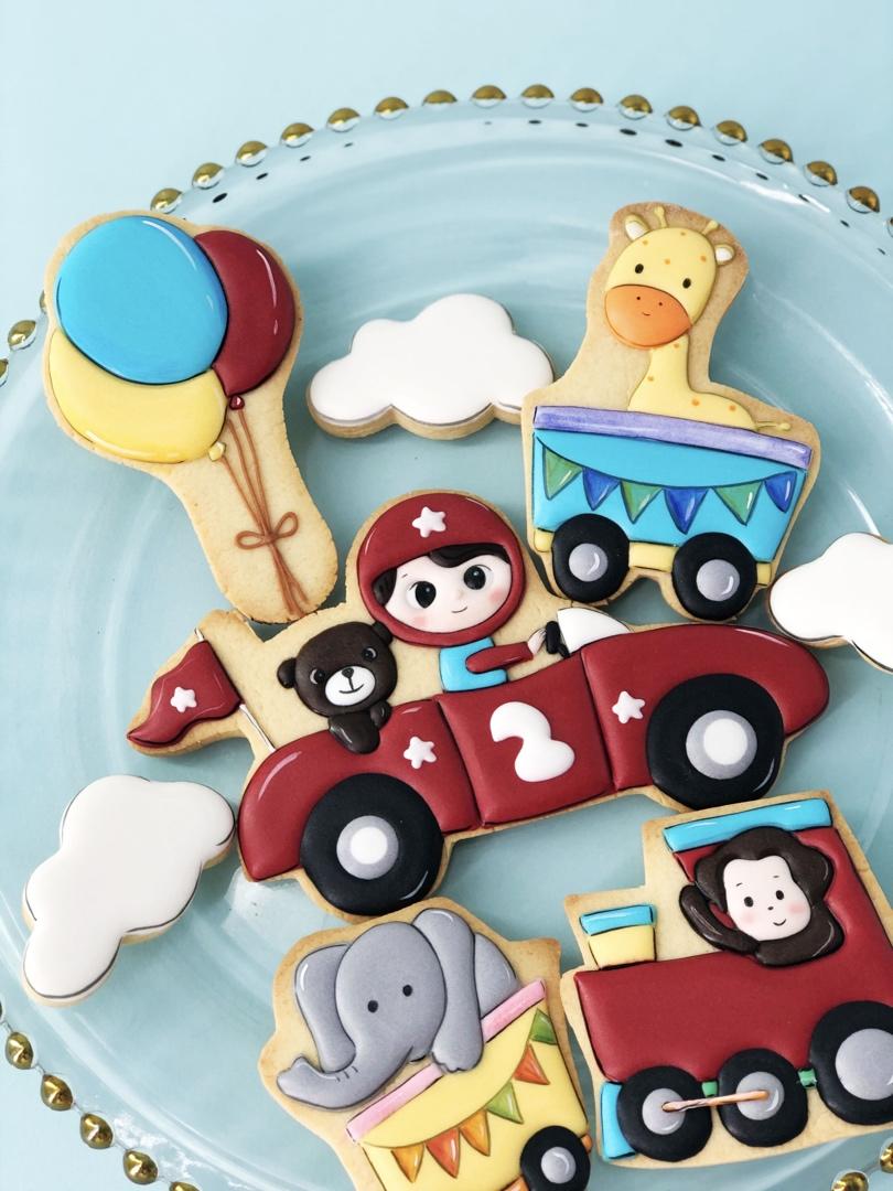 卡通人物糖霜饼干